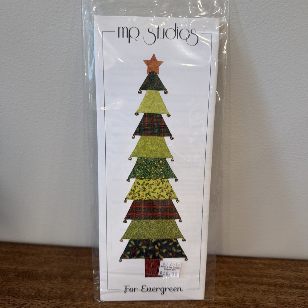 Christmas Tree Evergreen Quilt Pattern Wendy Hager Material Possessions NEW